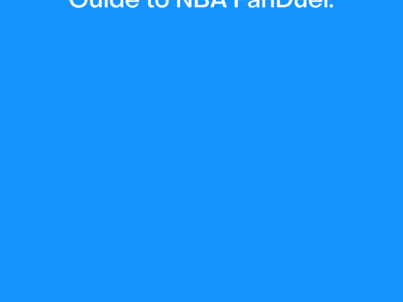 Guide to NBA FanDuel